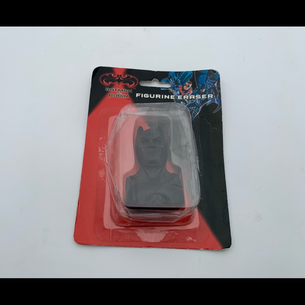 Batman and Robin Figurine Eraser 1997 Batman